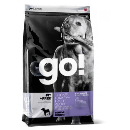 גו ! מזון לכלבים מבוגרים ללא דגנים 10 ק''ג GO! FIT + FREE Grain Free senior Dog Food